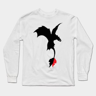 Toothless, Night Fury - How to train your dragon Long Sleeve T-Shirt